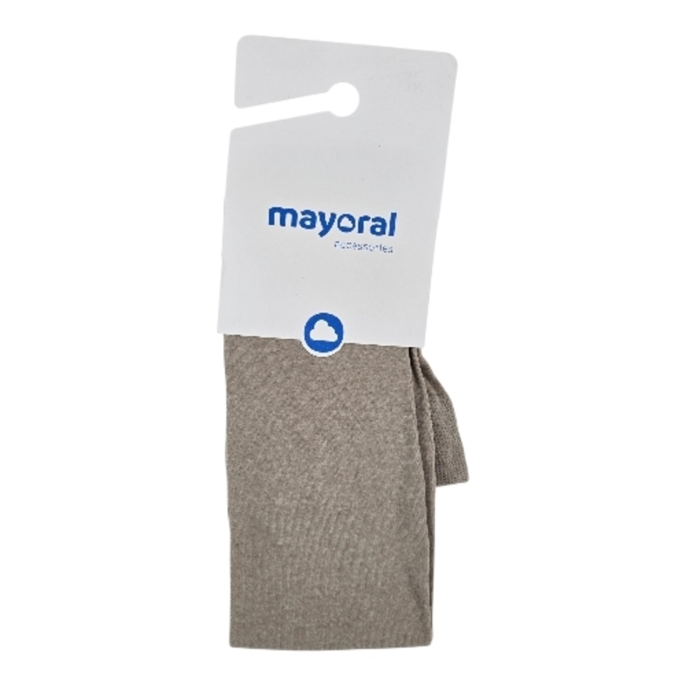 Mayoral Girls Nylon Tights, Art. 10312 | Oat /Light Brown/Neutral, US 10, BNWT